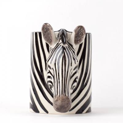 Sebra vase/blyantboks