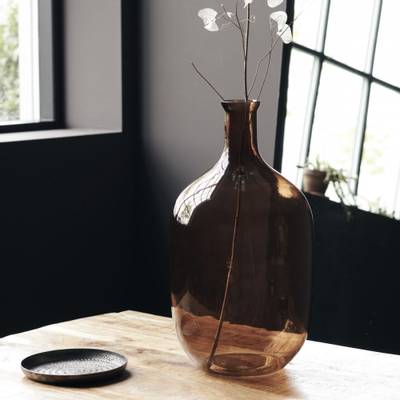 Vase Tinka brun h: 51 cm